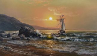 «Вечер на море (2 вариант)»