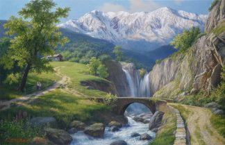 «Альпы в полдень»