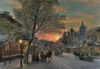 «Огни вечернего города»