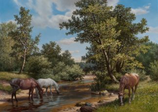 «На водопое (2 вариант)»